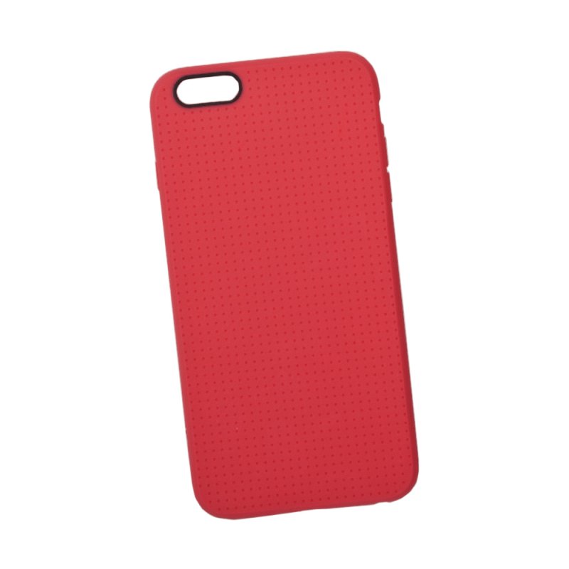 

Силиконовый чехол «LP» для iPhone 6 Plus/6s Plus мелкая точка (розовый/коробка)