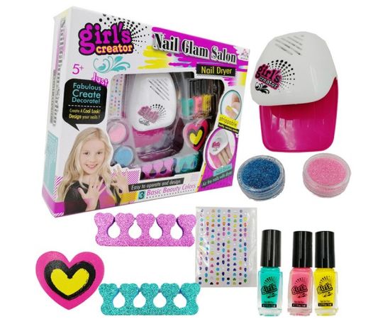 

Детский маникюрный набор Nail Art Pens Girls Creator Nail Dryer