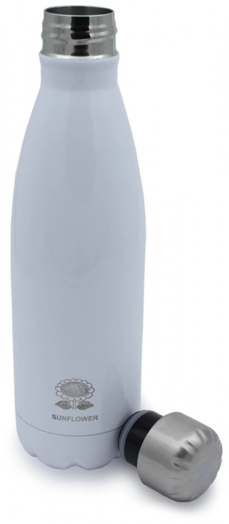 фото Подсолнух-sunflower svk500с термос-бутылка белый