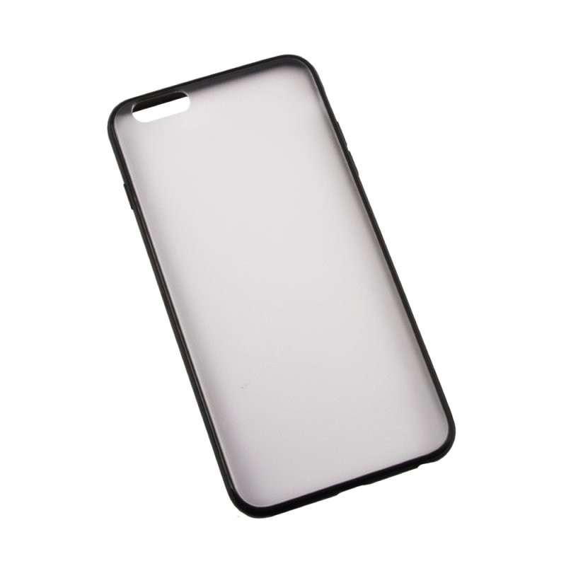 

Защитная крышка «LP» для iPhone 6/6s Plus (черная/матовая задняя часть) коробка