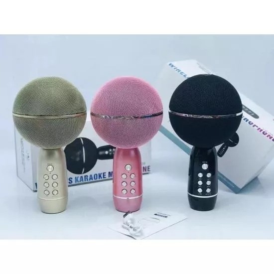 

Беспроводной караоке микрофон Wireless Karaoke Microphone YS-08, черный