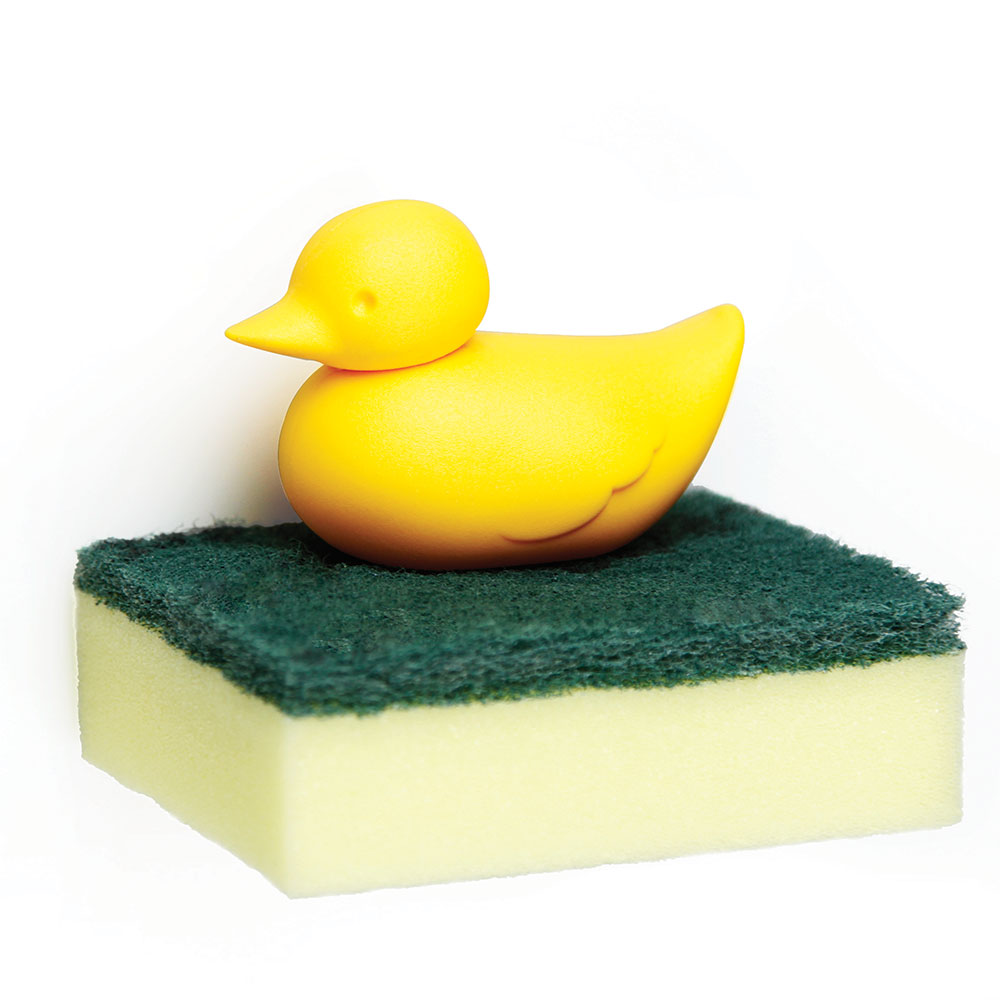

Держатель для губки Duck жёлтый