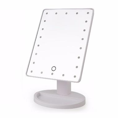 Косметическое зеркало с подсветкой Large Led Mirror, Белый