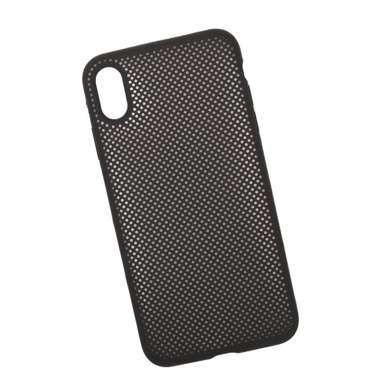 

Силиконовый чехол «LP» для iPhone Xs Max «Silicone Dot Case» (черный/коробка)