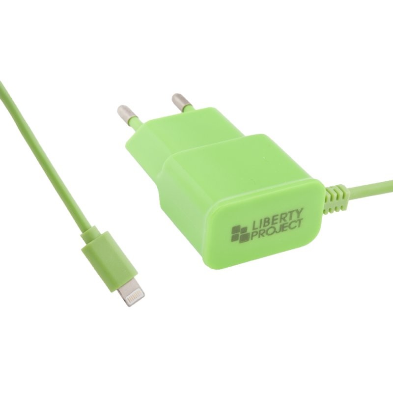 

СЗУ «LP» 2,1 А для Apple Lightning 8-pin (зеленое/европакет)