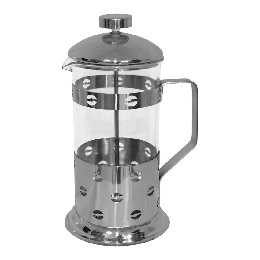 

Mallony Чайник/кофейник (кофе-пресс) Caffe, B535-600ML, стеклянный, 600 мл, в корп из нерж стали 950146