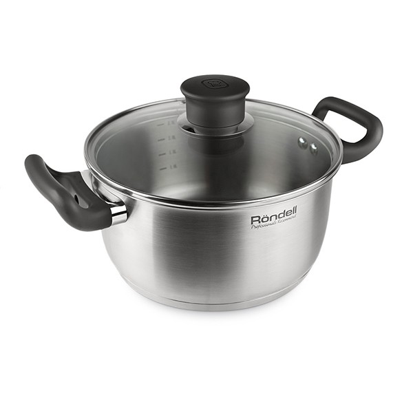 

Кастрюля с крышкой 20 см (2,8 л) Drive Rondell 809-RDS