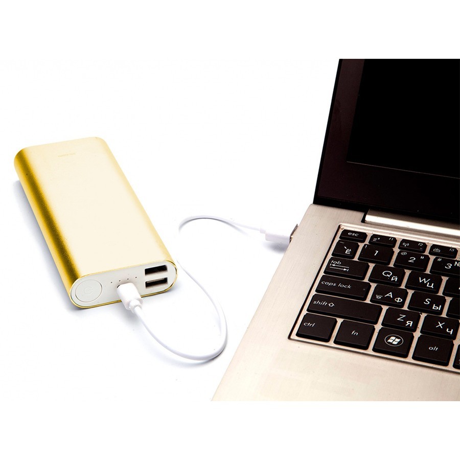 

Аккумулятор внешний 10 000 mAh, Золотой