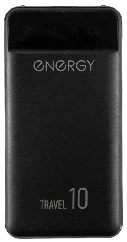 

Внешний аккумулятор Energy Power Bank 10000 Travel черный103574