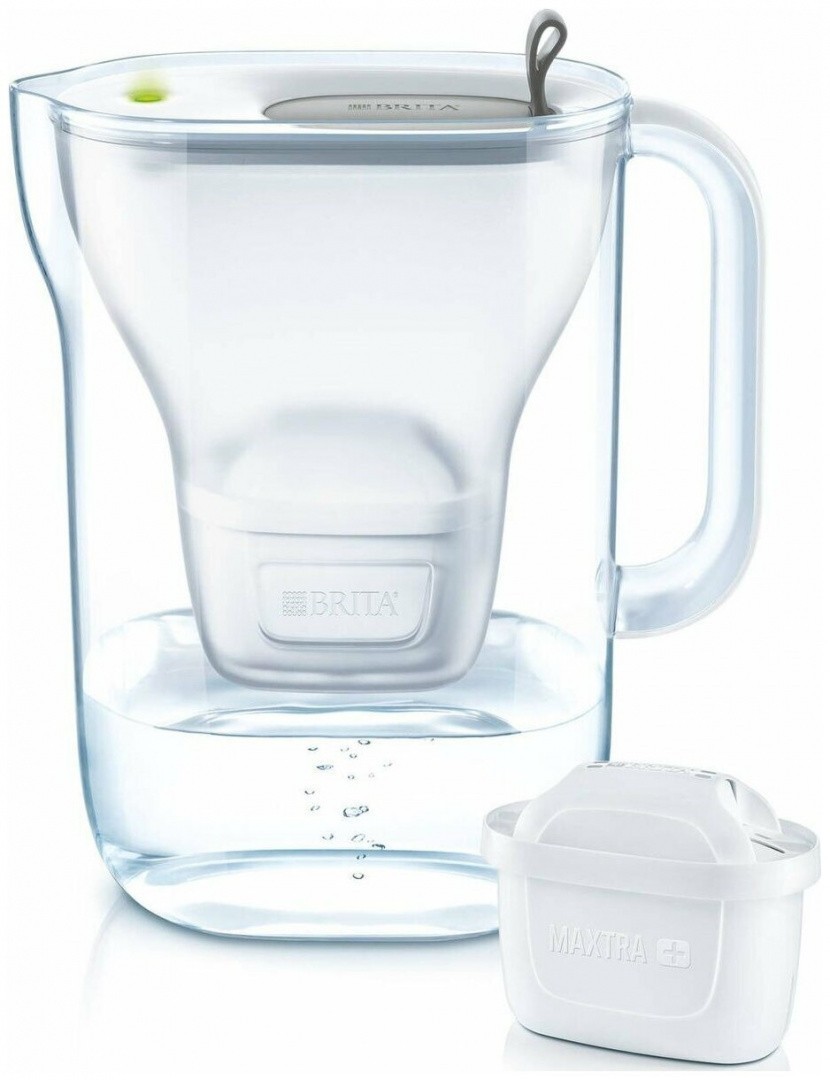 

Фильтр кувшин BRITA Style XL MX+ LED Серый + 2 картриджа