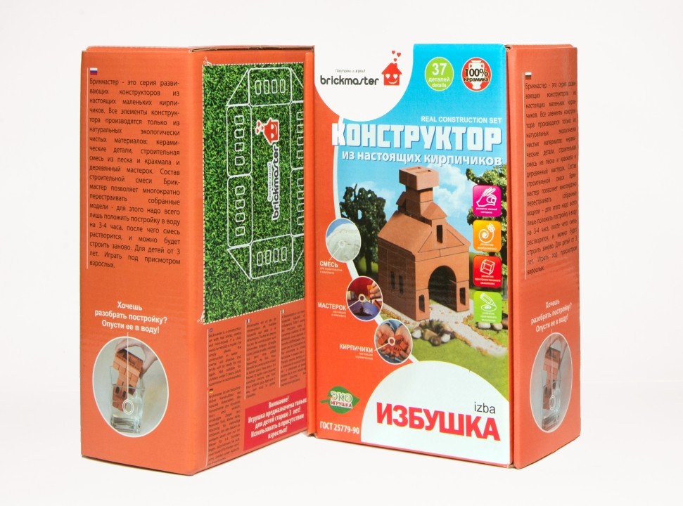 

Конструктор Brickmaster - Избушка (37 деталей)