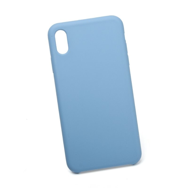 

Силиконовый чехол «LP» для iPhone Xs Max «Protect Cover» (голубой/коробка)
