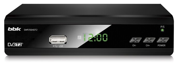 

TV-тюнер BBK SMP250HDT2 черный