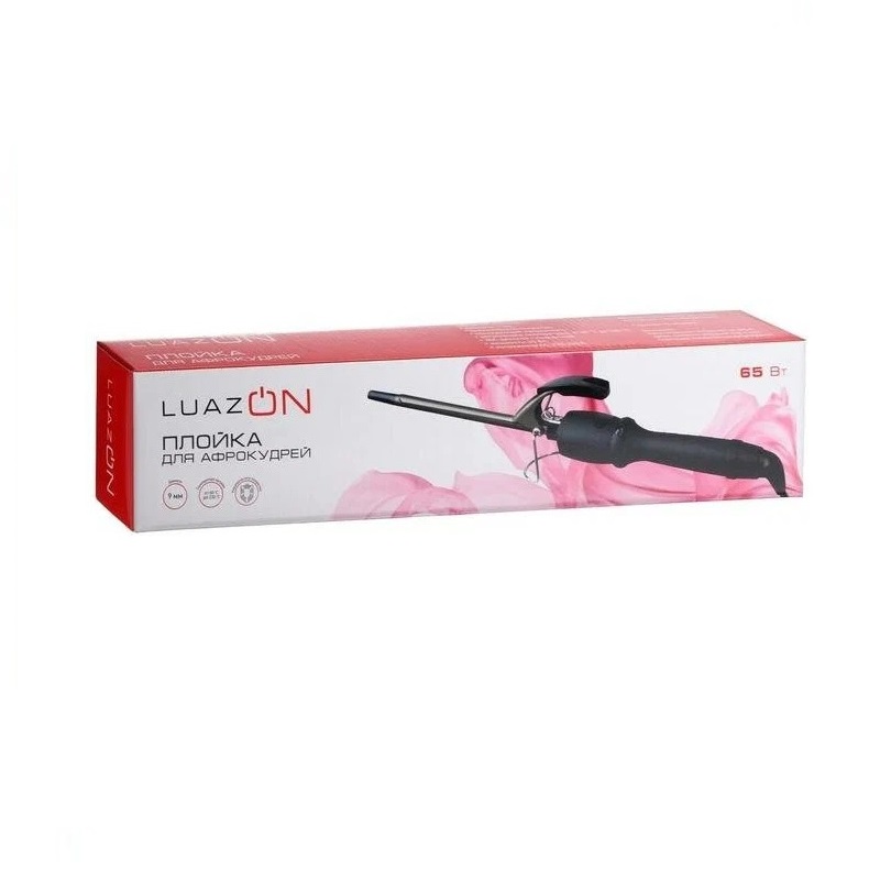 Luazon Home Плойка LuazON LW-23 65 Вт керамическое покрытие d9 мм 230С черная