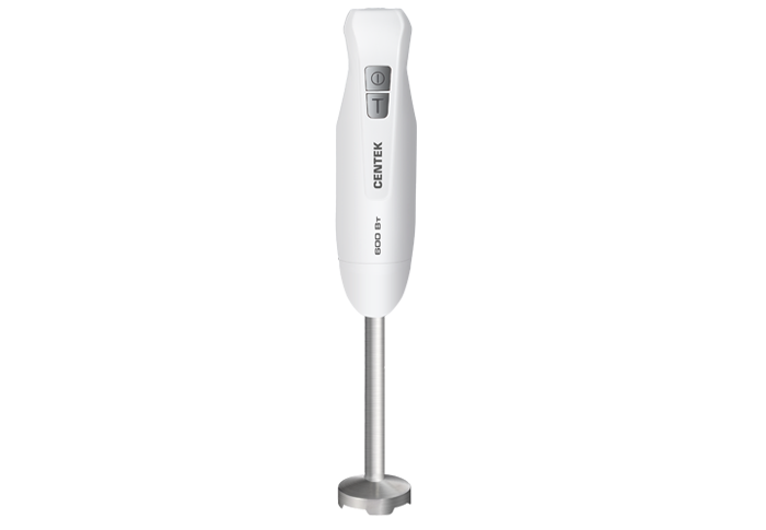 

Блендер Centek CT-1343 <White> 600Вт, турбо режим, специальная заточка лезвий, легкая очистка