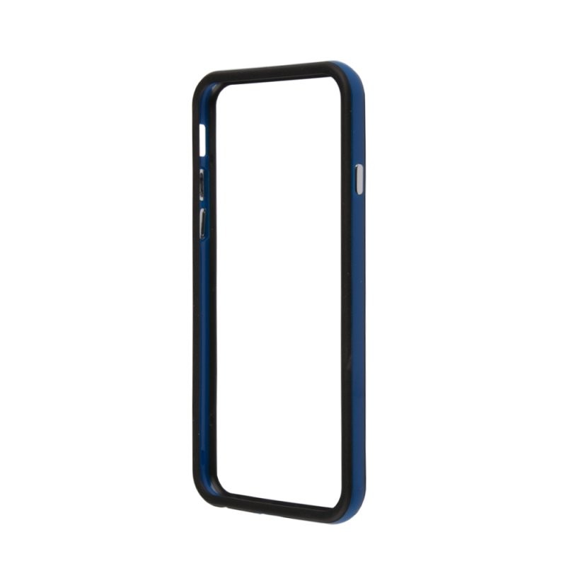 

Чехол/накладка «LP» Bumpers для iPhone 6/6s (синий/черный) блистер