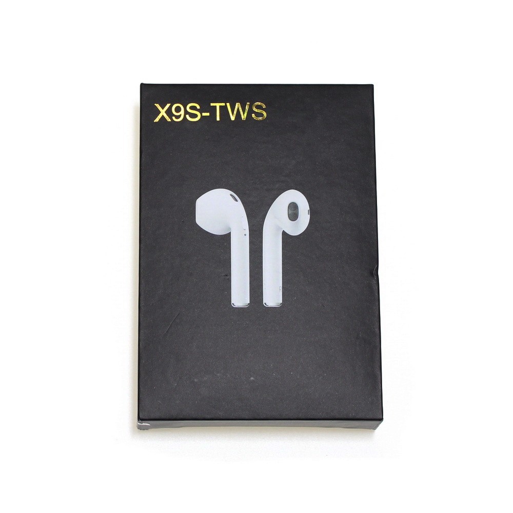 

Беспроводные наушники-гарнитура X9S-tws с док станцией
