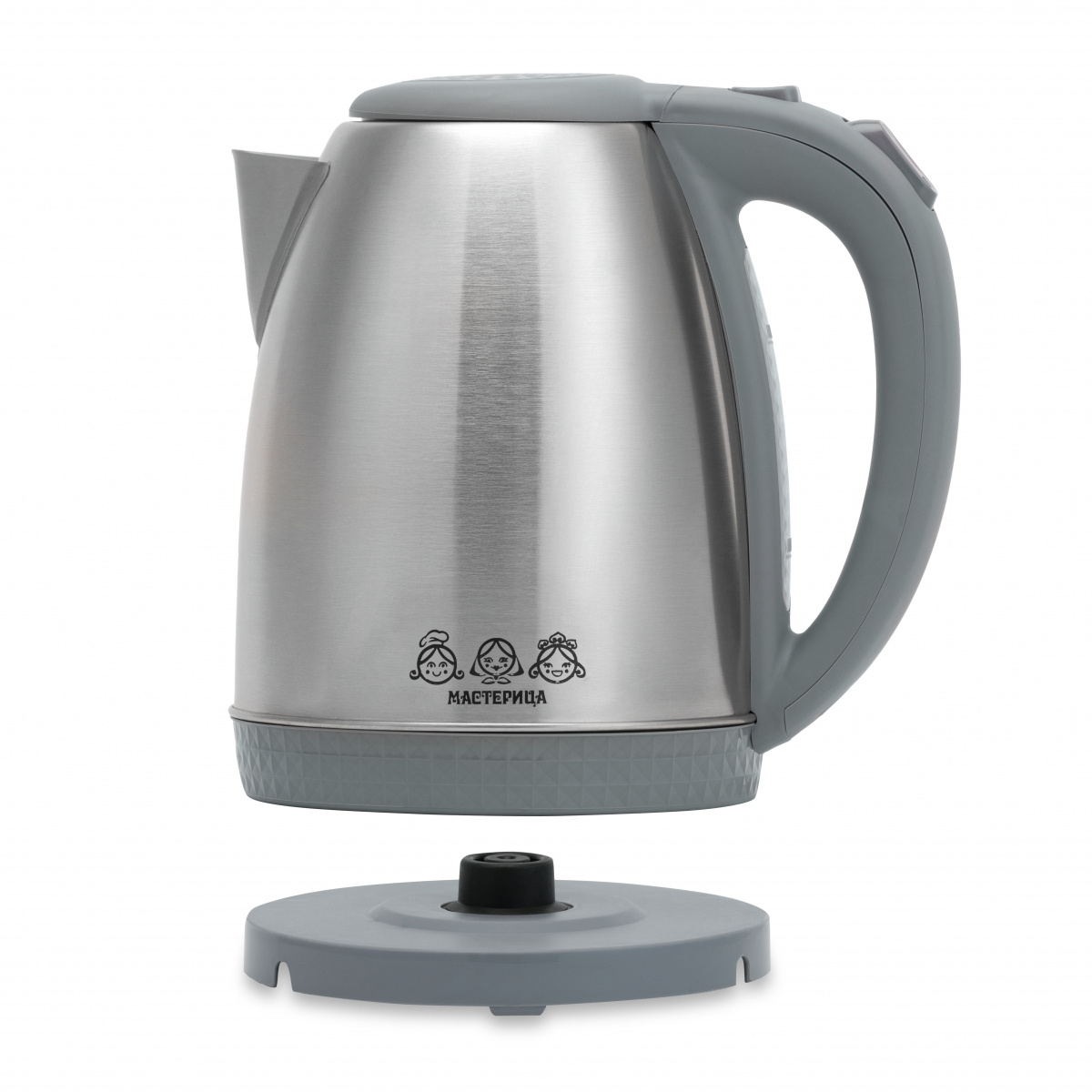 фото Мастерица чайник электрический мастерица ek-1801м, дымчатый