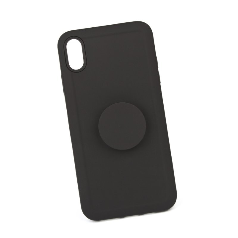 

Защитная крышка «LP» для iPhone Xs Max «PopSocket Case» (черная/коробка)