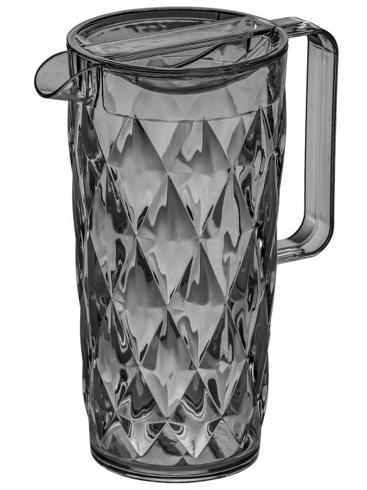 

Кувшин Koziol Crystal 1.6 л, темно-серый