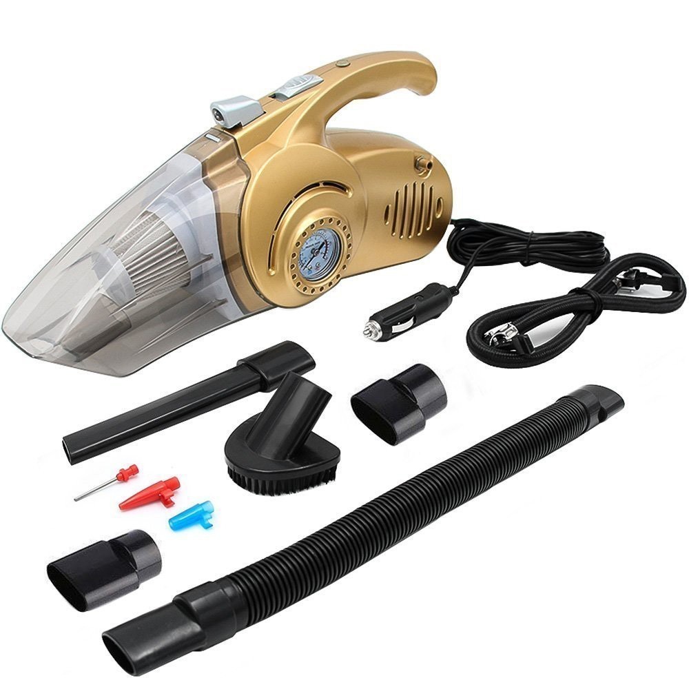 фото Автомобильный пылесос насос 4-в-1 car vacuum cleaner