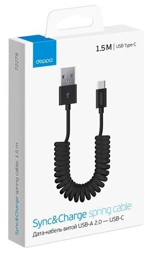  Deppa USB - USB Type-C  (72278), 1 ., , 1.5 