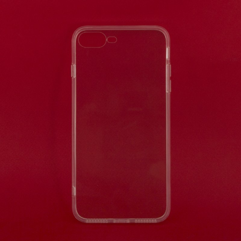 

Защитная крышка «LP» для iPhone 7 Plus/8 Plus «Glass Case» с прозр. рамкой (прозр. стекло/коробка)