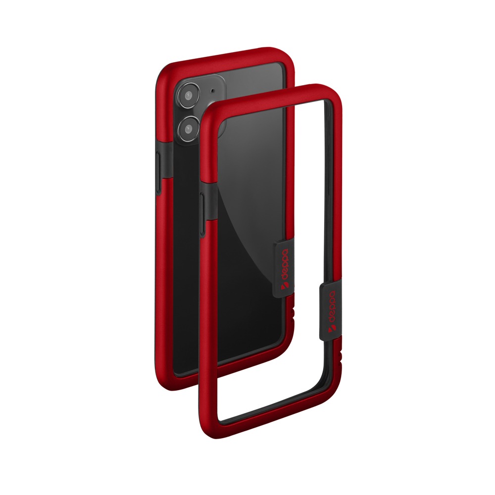 

Бампер защитный Soft Bumper для Apple iPhone 12 mini, красный, Deppa