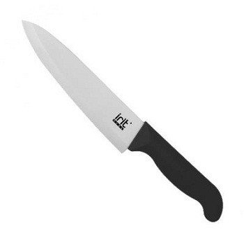 Нож IRIT IRH-590 керамика, лезвия 17,5см, ручка прорезиновая**