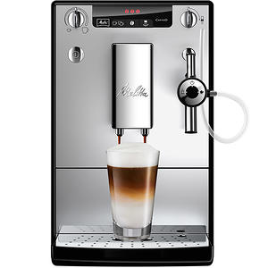 

Эспрессо-кофемашина Caffeo Melitta 19816, серебристо-черный