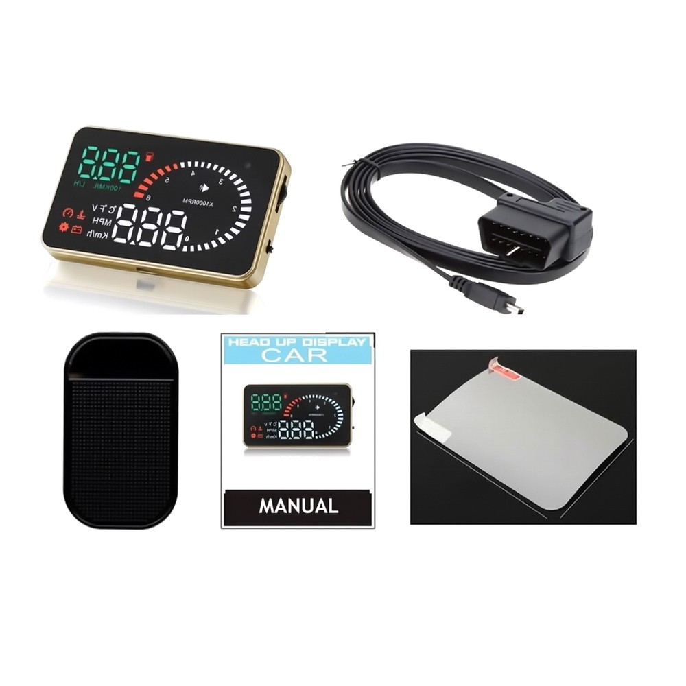 фото Hud проектор скорости на лобовое стекло - x6