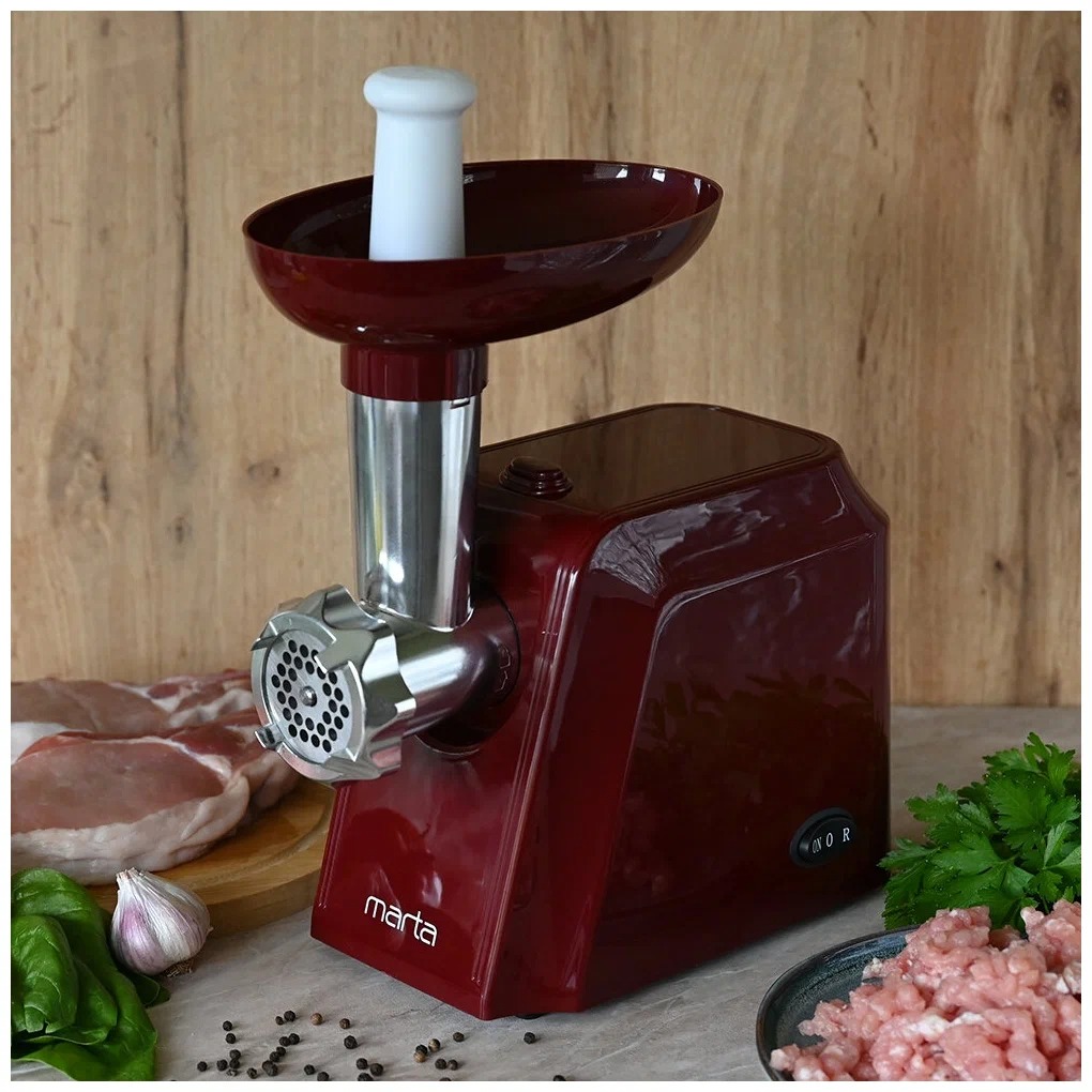 

Мясорубка MARTA MT-2087 Бордовый гранат