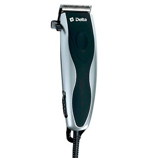 

Машинка для стрижки DELTA DL-4012 серебро (24):10 Вт, регулировка длины срезаемых волос, 4 съемных г