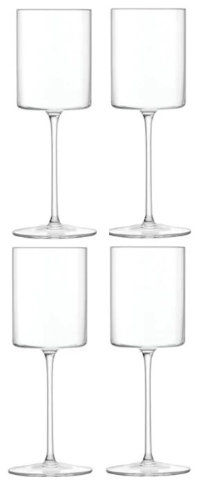 фото Lsa набор бокалов otis white wine glass of02 4 шт. 240 мл бесцветный