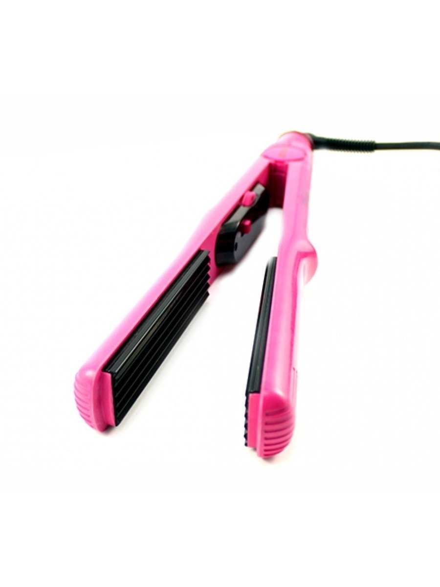 Эл щипцы Moser 4415-0052 Climper Max Style с пластинами гофре розовый