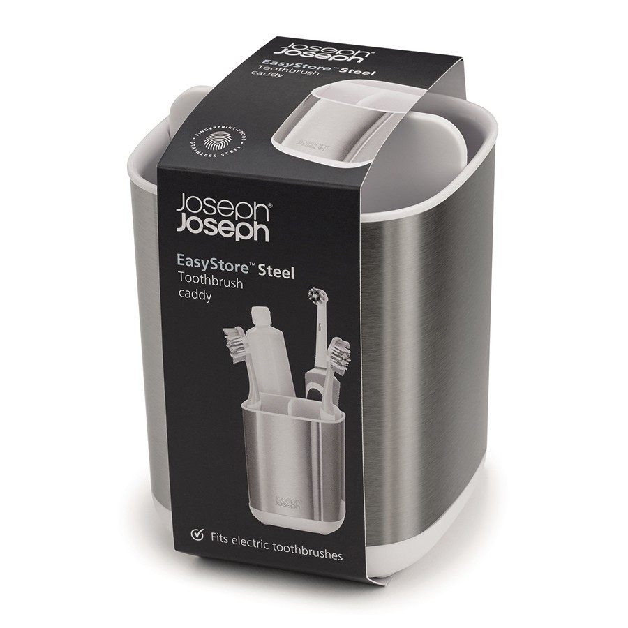 фото Органайзер для зубных щеток easystore steel белый