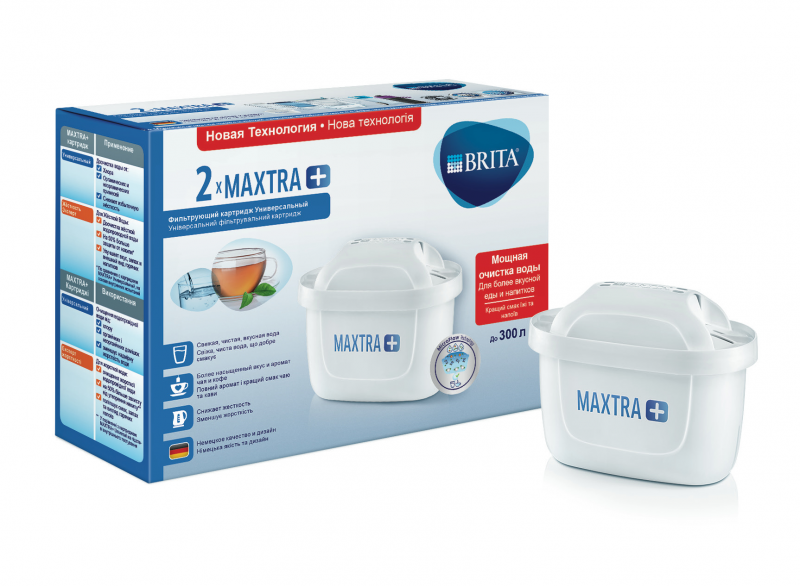 Кассета BRITA MAXTRA+ Универсальный упаковка 2 шт.