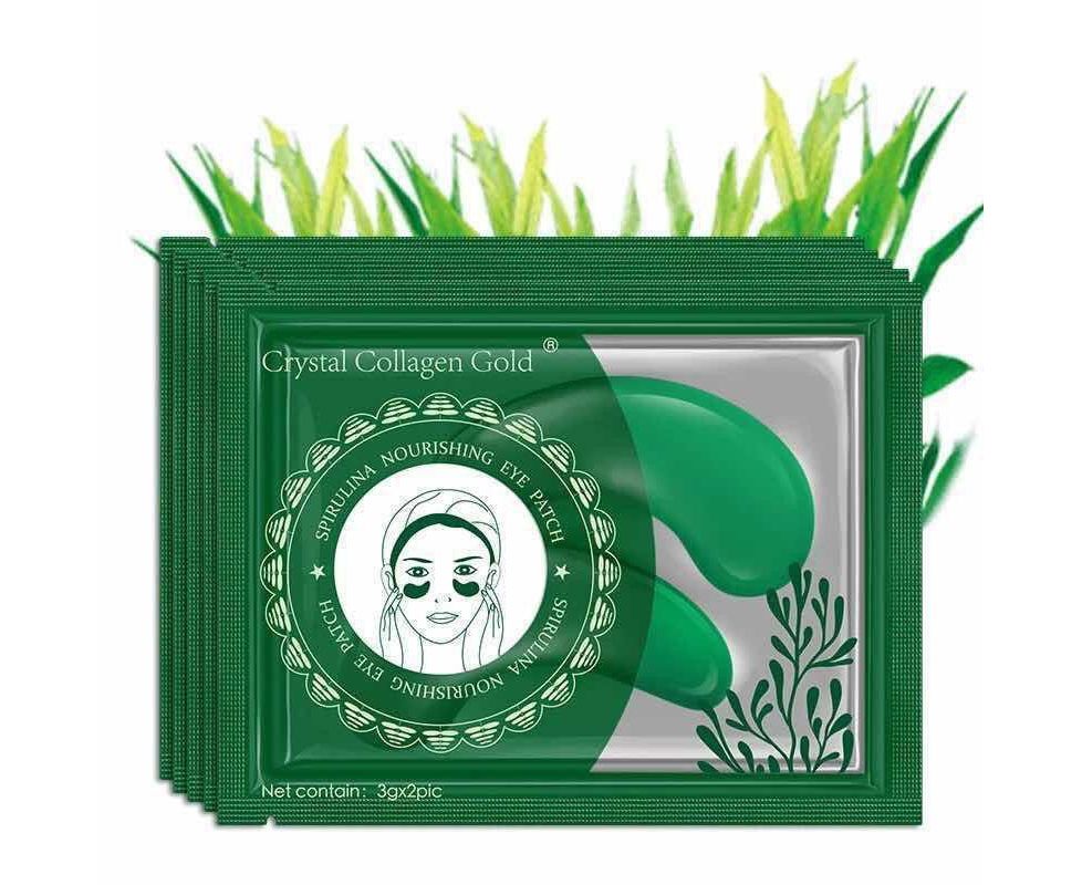 

Патчи с экстрактом водоросли - Crystal Collagen Gold Spirulina, 2х3 г