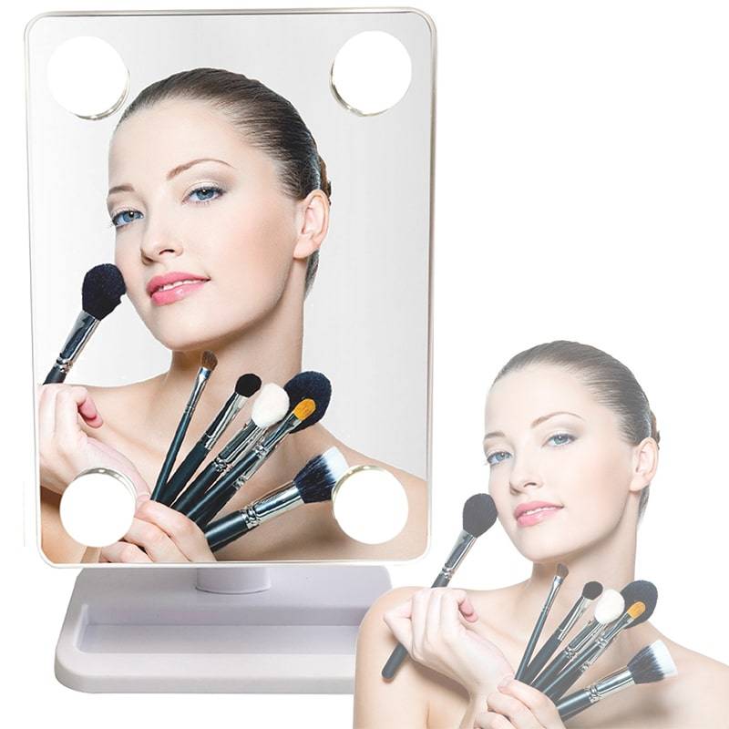 Настольное зеркало для макияжа с подсветкой LED Lamp Mirror