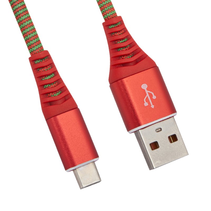 

USB кабель «LP» Type-C «Носки» (красный/блистер)