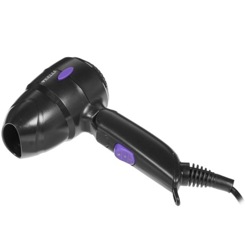 Фен Kelli KL-1133 черныйфиолетовый