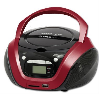 

Магнитолы CD/USB FIRST 1154-3, red