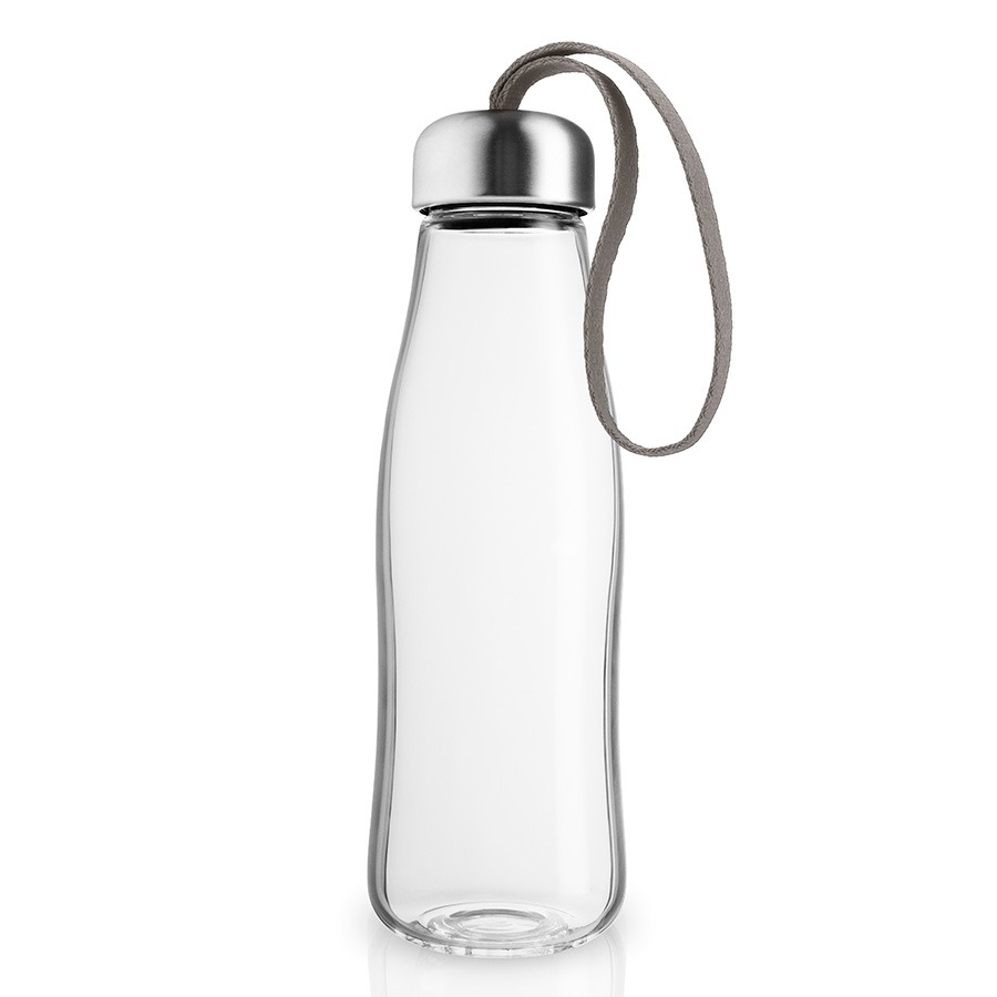 Бутылка для воды Eva Solo со шнурком 500 мл стекло taupe от MELEON