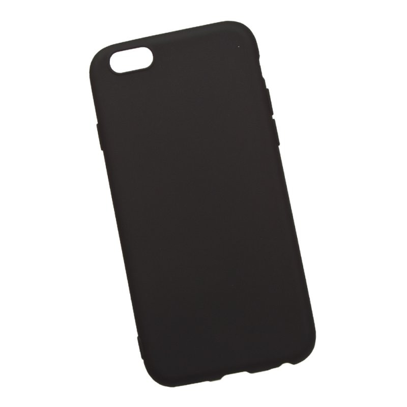 

Силиконовый чехол «LP» для iPhone 6/6s TPU (черный непрозрачный, европакет)