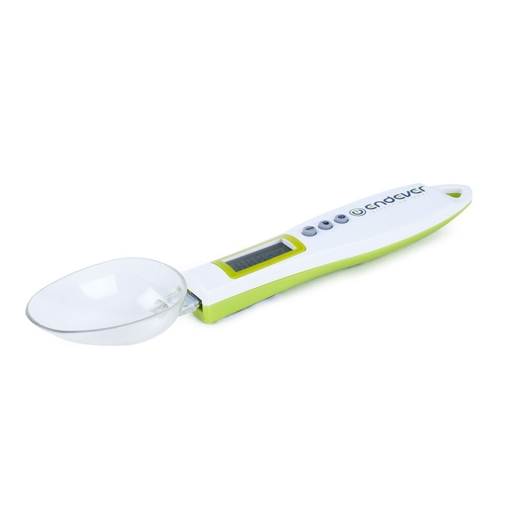 Электронные весы-ложка ENDEVER SkyLine стальная ручка, LED-подсветка KS-513