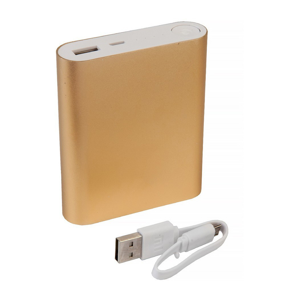 Power Bank, 10400 mAh, в ассортименте, Золотой от MELEON