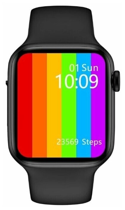 Смарт-часы smart watch W34, черные