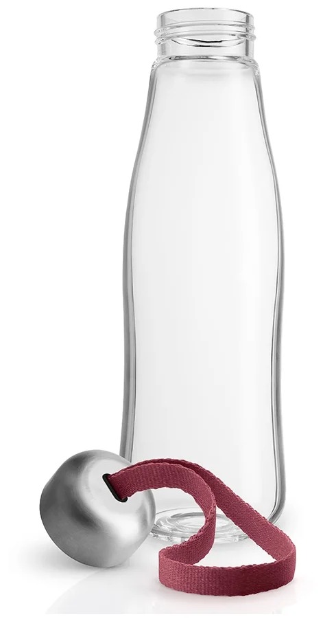 Бутылка для воды Eva Solo со шнурком 500 мл стекло pomegranate от MELEON