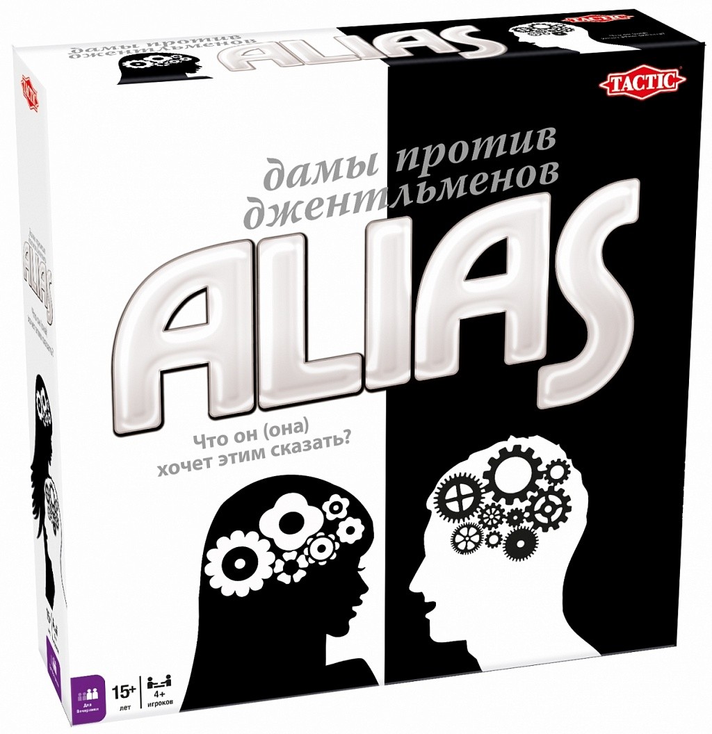 Настольная игра Tactic - Alias Дамы против Джентльменов