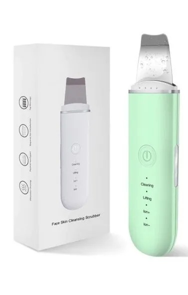 

Ультразвуковой прибор Face Skin Cleaning Scrubber, зеленый